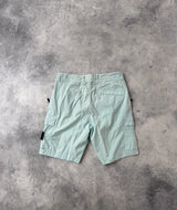 Stone island SS22 light blue cargo shorts