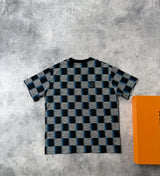 Louis Vuitton Damier dark night blue tee