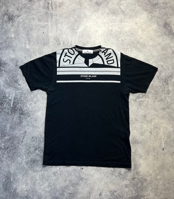 Stone island 2022 navy graphic tee