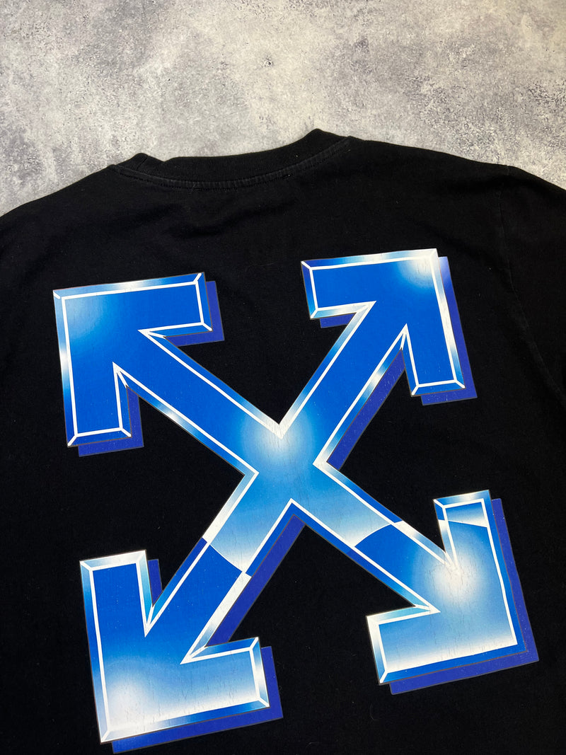 Off-white metal arrow black graphic tee