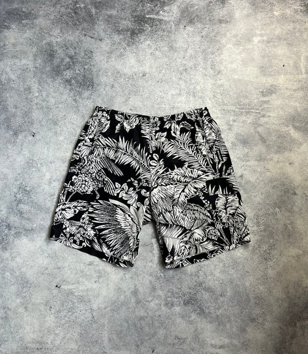Palm angels jungle parrots swim shorts