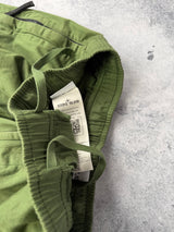 Stone island AW22 olive green cuffed cargo trousers