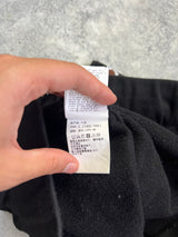 Bape black shark cotton shorts