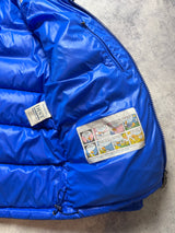 Moncler royal blue Maya Giubbotto jacket