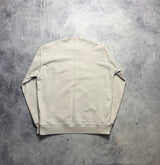 CP company cream embroidered jumper