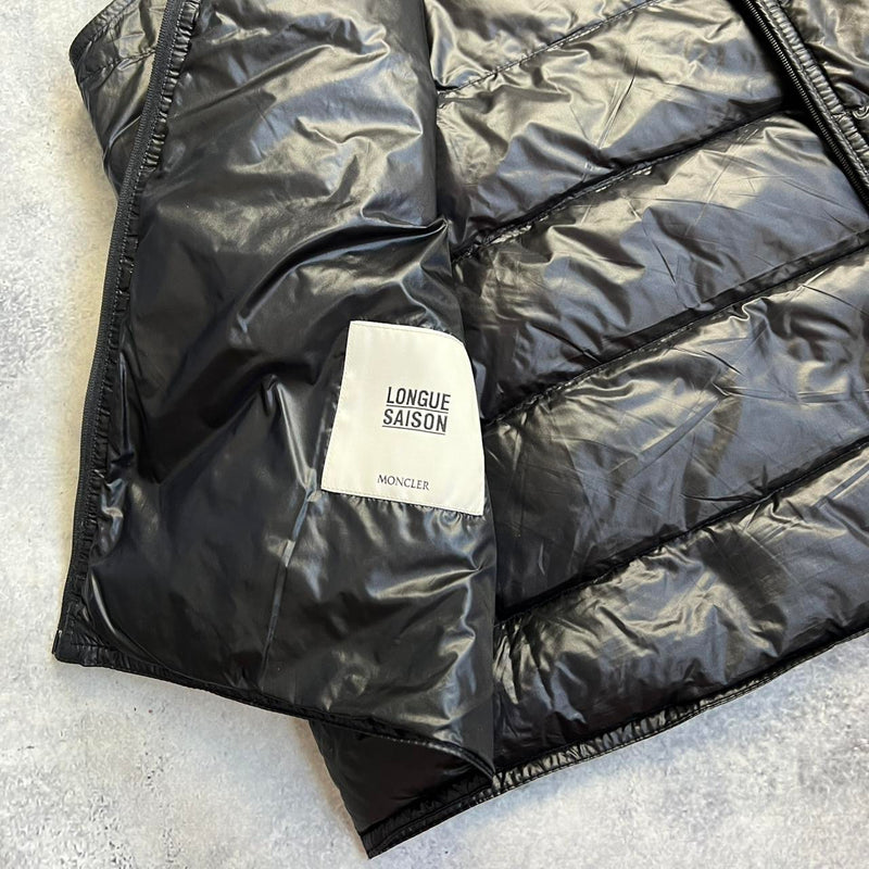 Moncler black GUI gilet