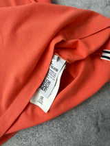 Stone island orange polo shirt