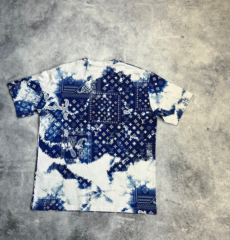Louis Vuitton blue bandana tee