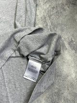 Moncler big logo grey tee