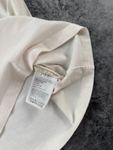 Moncler white Tri logo tee