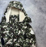 Moncler Blanc giubbotto puffer coat