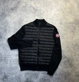Canada goose black light Hybridge knit jacket