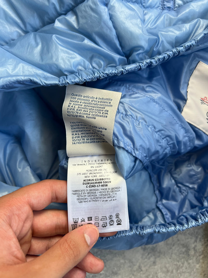 Moncler acorus baby blue jacket