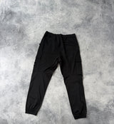 Stone island AW22 black cuffed cargo trousers