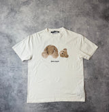 Palm angels white kill the bear tee