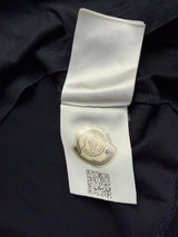 Moncler navy arm logo tee