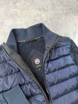 Canada goose Atlantic navy Hybridge Huron full zip jacket