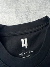 Yelir world black graphic tee