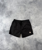 Moncler black swim shorts