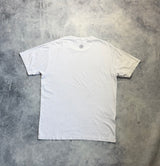 Stone island white graphic tee