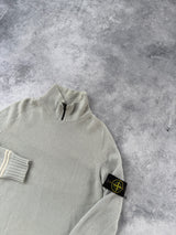 Stone island AW19 lambs wool blend pullover knitted jumper