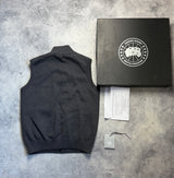 Canada goose iron grey Hybridge knit gilet