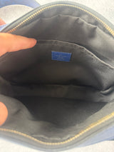 Louis Vuitton cobalt blue monogram outdoor messenger bag