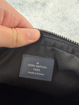 Louis Vuitton blue shadow monogram duo messenger