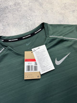 Nike miler dark green tee