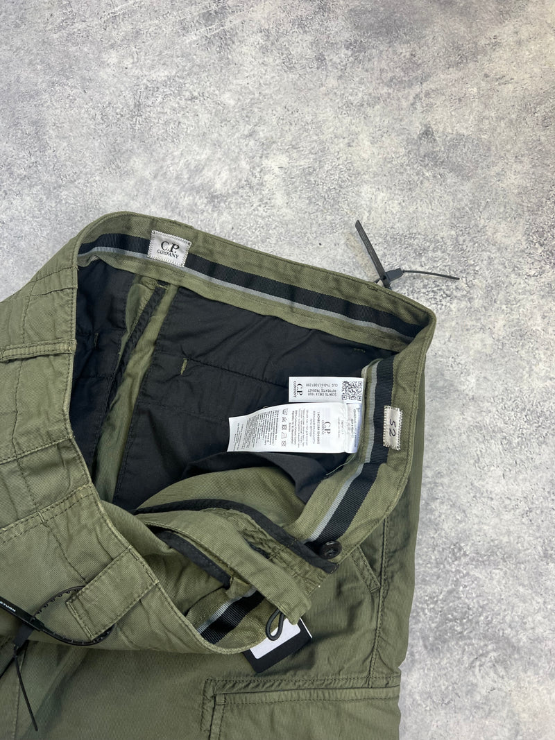 CP company khaki cargo shorts