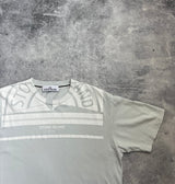 Stone island 2022 grey graphic tee