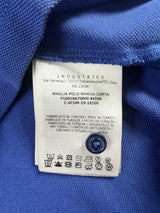 Moncler blue polo shirt