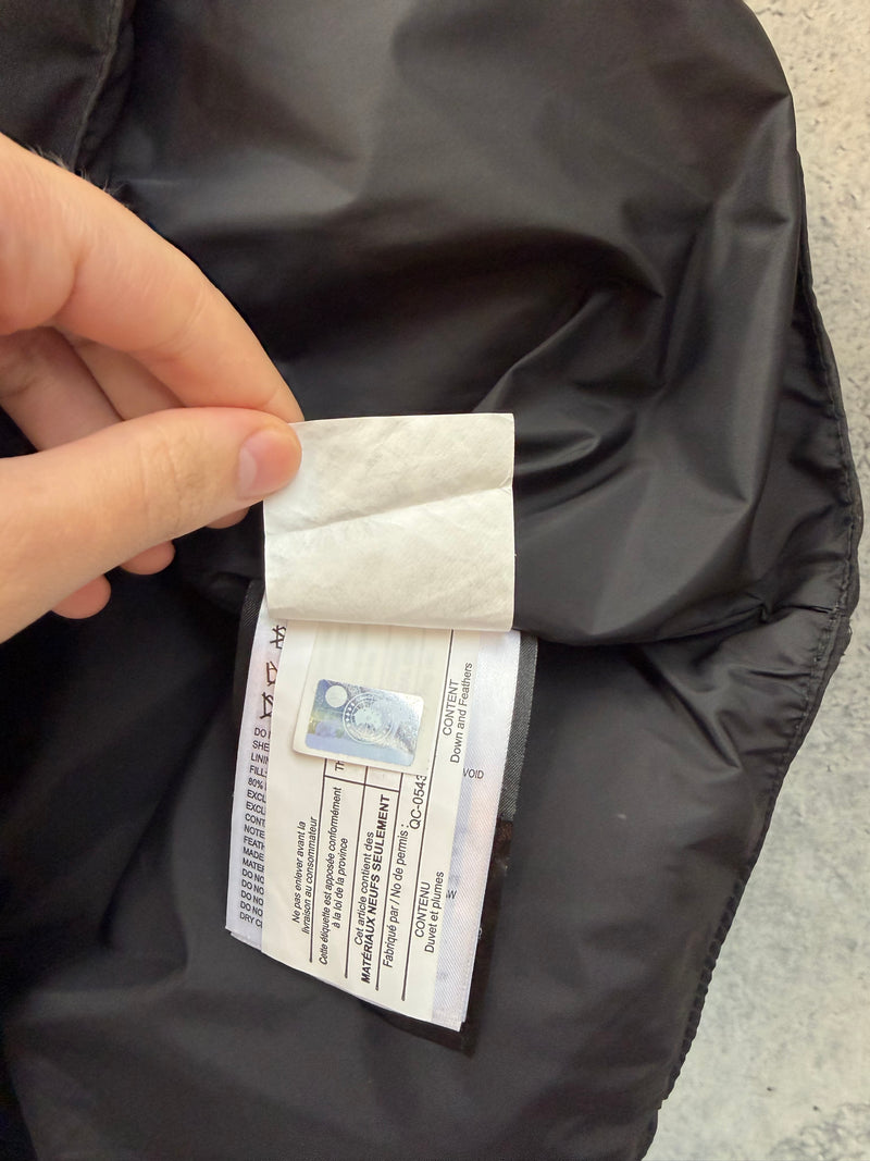 Canada goose black Garson black label gilet