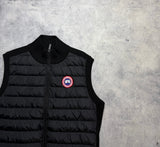 Canada goose black knit gilet
