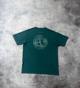 Stone island AW23 dark green graphic tee