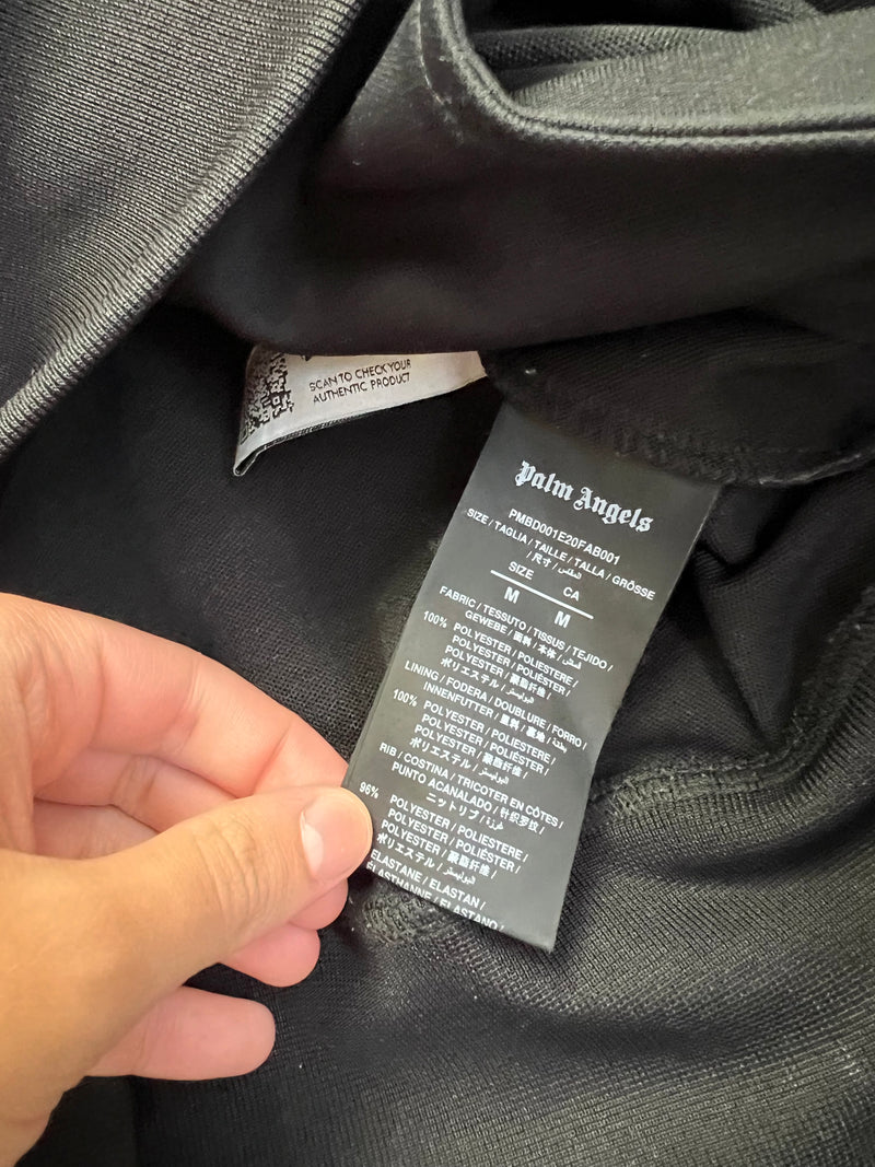 Palm angels black track jacket