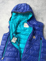Moncler raglot blue gilet