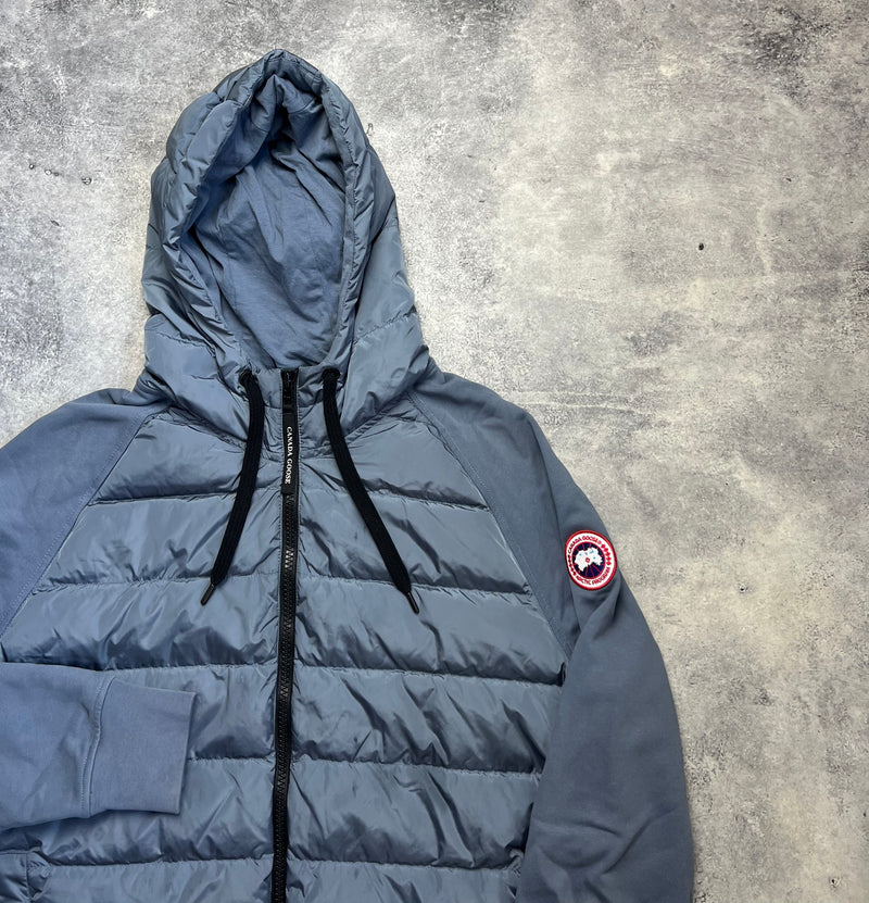 Canada goose bleu ozone Hybridge Huron hoodie
