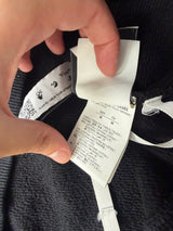 Off-white wave diagonal print jumper black