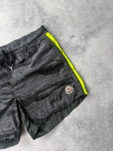 Moncler camouflage swim shorts
