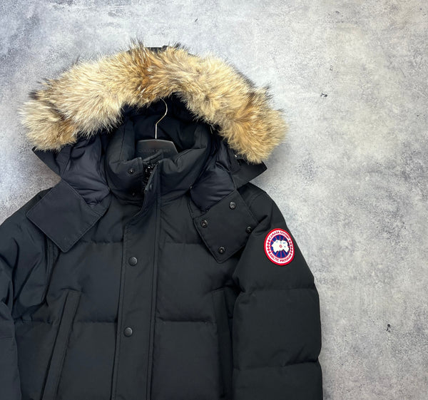 Canada goose black Wyndham parka