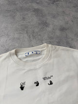 Off-white marker white jumper