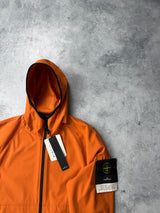 Stone island 2023 orange light soft shell-r jacket
