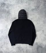 Moncler navy tricot cardigan