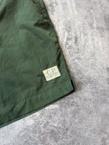 CP company green nylon chrome swim shorts