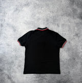 Prada black polo shirt black label