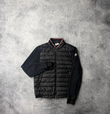 Moncler black tricot cardigan