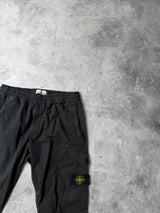 Stone island AW20 black cargo trousers
