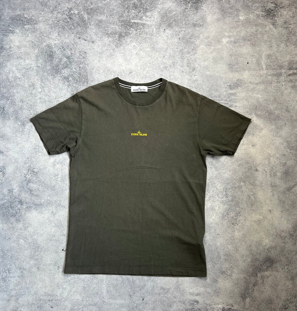 Stone island 2020 khaki graphic tee