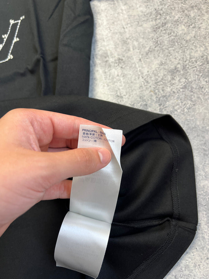 Louis Vuitton black connect the dots tee